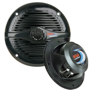 Boss Audio MR60B Black 6.5″ Coaxial (pair) Waterproof Marine Speakers