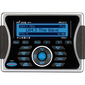 Jensen JMS2212 AM/FM Radio Receiver MP3 WMA Weather Band Sirius Ready ...