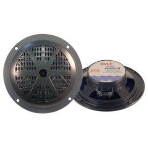 Pyle PLMR51B 5.25″ Black Dual Cone 100 Watt Waterproof Marine Speakers