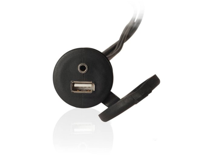 Garmin Fusion® Einbausteckdose mit USB-/3,5-mm-AUX-Anschluss