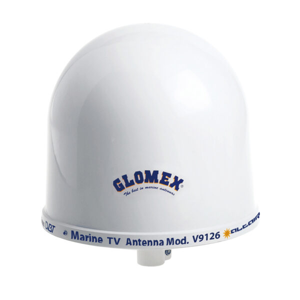 Glomex 10" Dome TV Antenna With Auto Gain Control & Mount