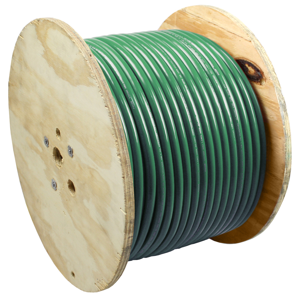Pacer Green 6 AWG Battery Cable - 500'