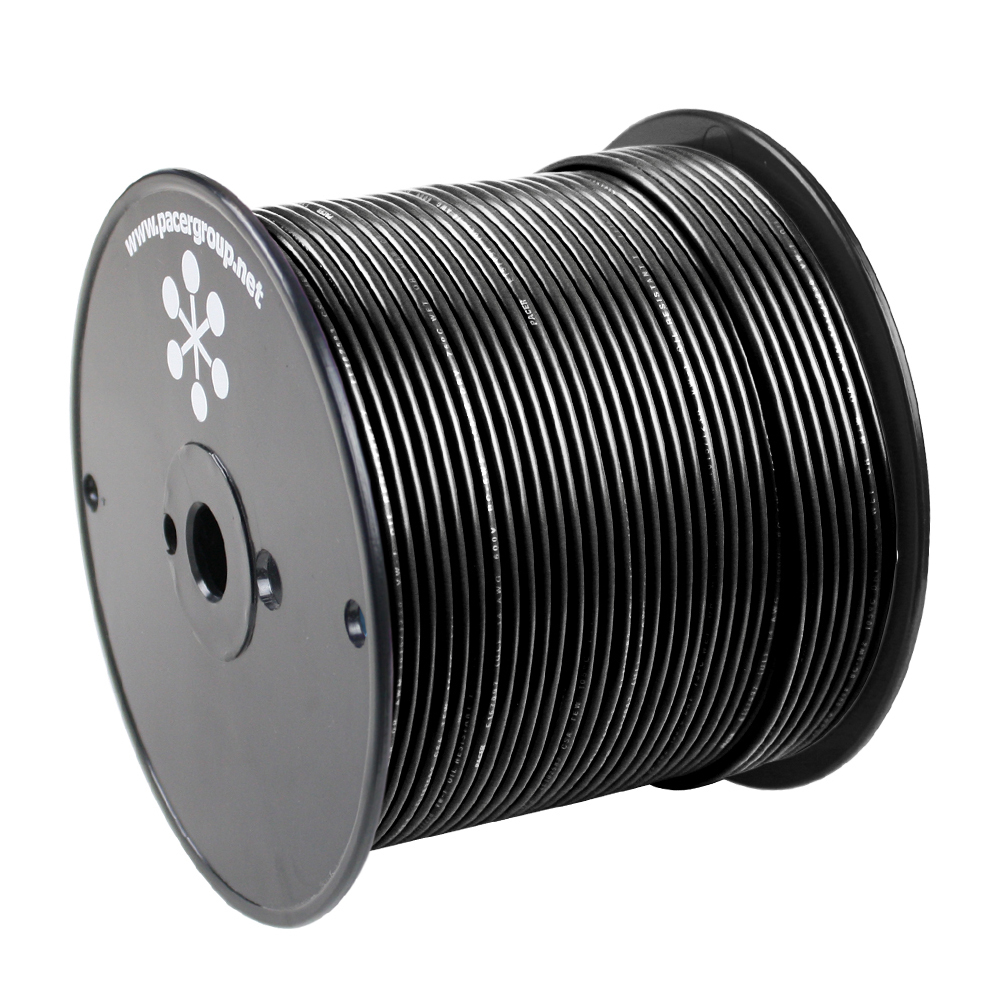 Pacer Black 16 AWG Primary Wire - 500'
