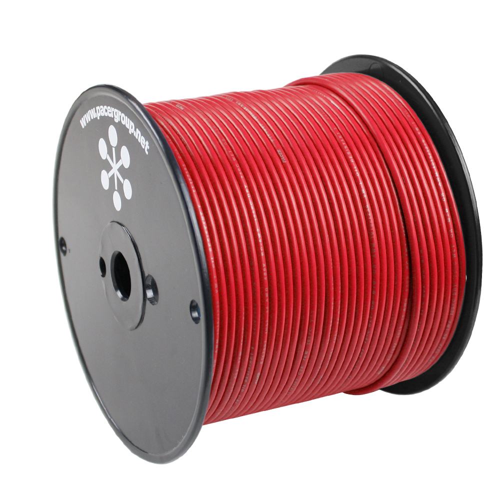 Pacer Red 16 AWG Primary Wire - 500'
