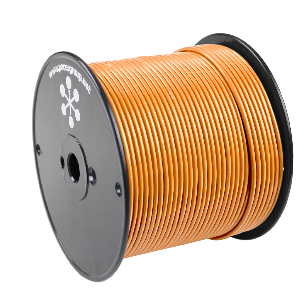 Pacer Orange 16 AWG Primary Wire - 500'