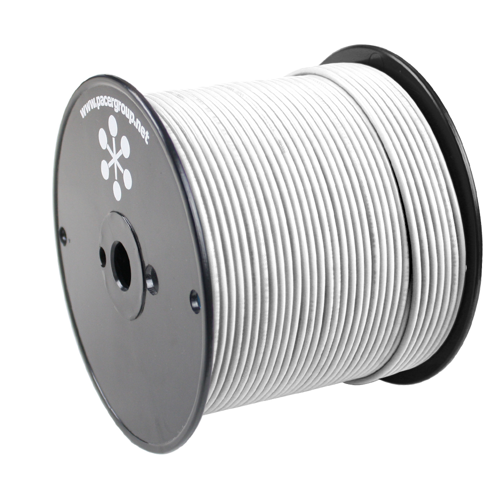 Pacer White 16 AWG Primary Wire - 500'