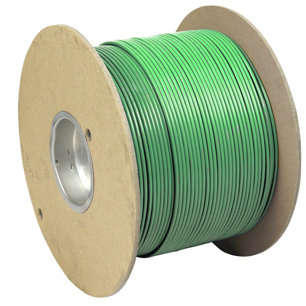 Pacer Light Green 16 AWG Primary Wire - 1,000'