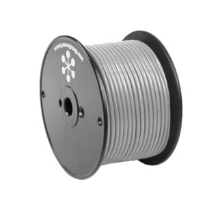 Pacer Grey 14 AWG Primary Wire – 100'