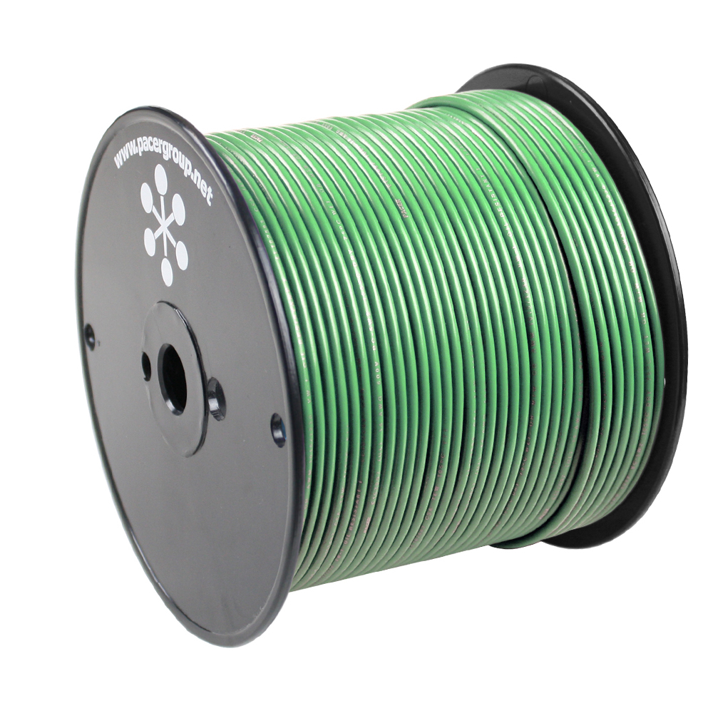 Pacer Light Green 14 AWG Primary Wire - 500'