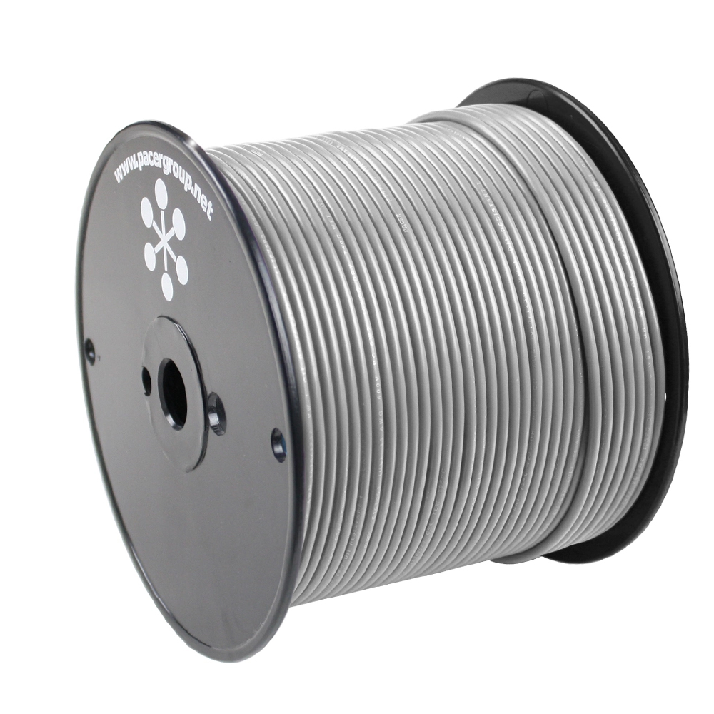 Pacer Grey 14 AWG Primary Wire - 500'