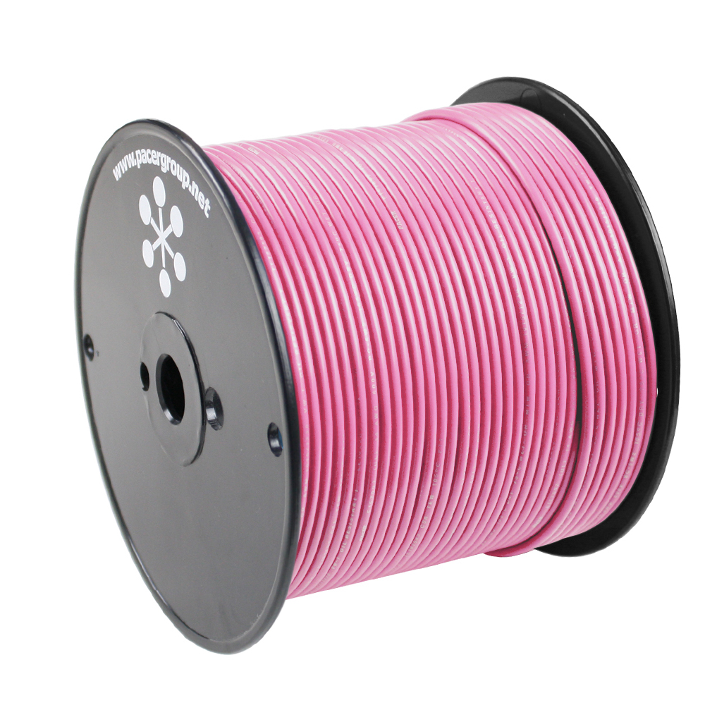 Pacer Pink 14 AWG Primary Wire - 500'