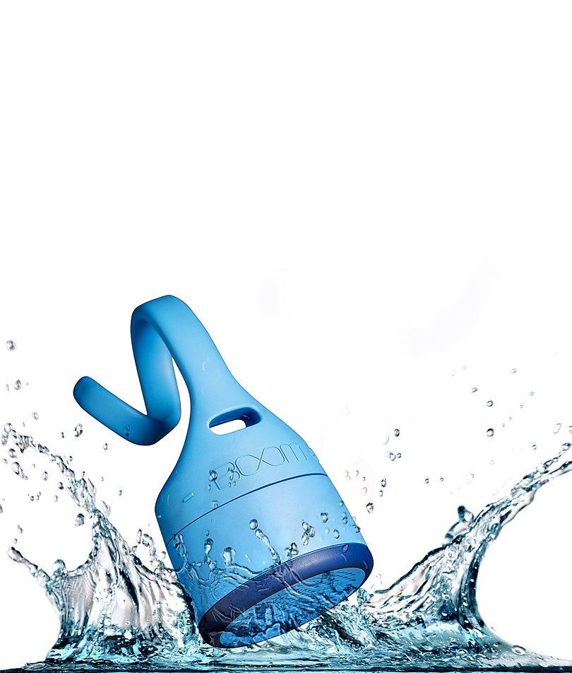 Polk Audio Swimmer Jr Blue Bluetooth Waterproof Speaker - Image 2