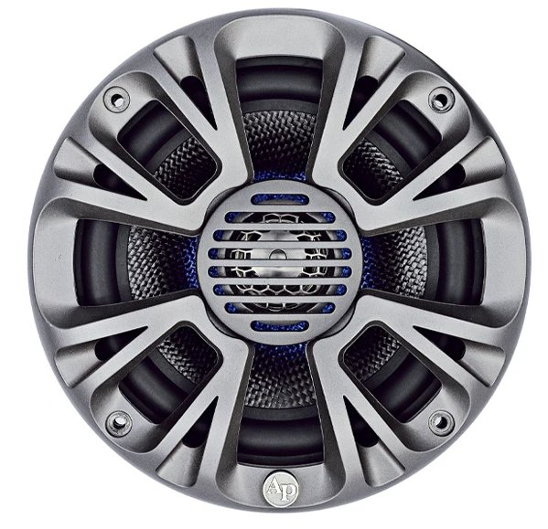 Audiopipe APMP-T625LD 6.5" 250 Watt Waterproof Marine Speakers With RGB LED Lights - Image 2