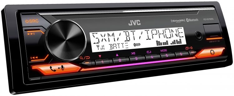 JVC KDX38MBS AM/FM Radio Receiver USB Port Bluetooth SiriusXM Ready Alexa iPhone Control Pandora Spotify Marine Stereo - Image 2