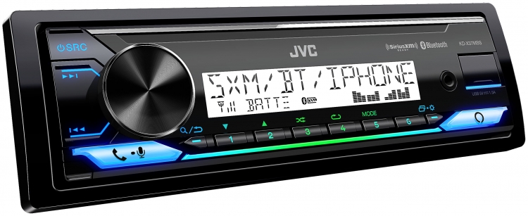 JVC KDX38MBS AM/FM Radio Receiver USB Port Bluetooth SiriusXM Ready Alexa iPhone Control Pandora Spotify Marine Stereo - Image 4