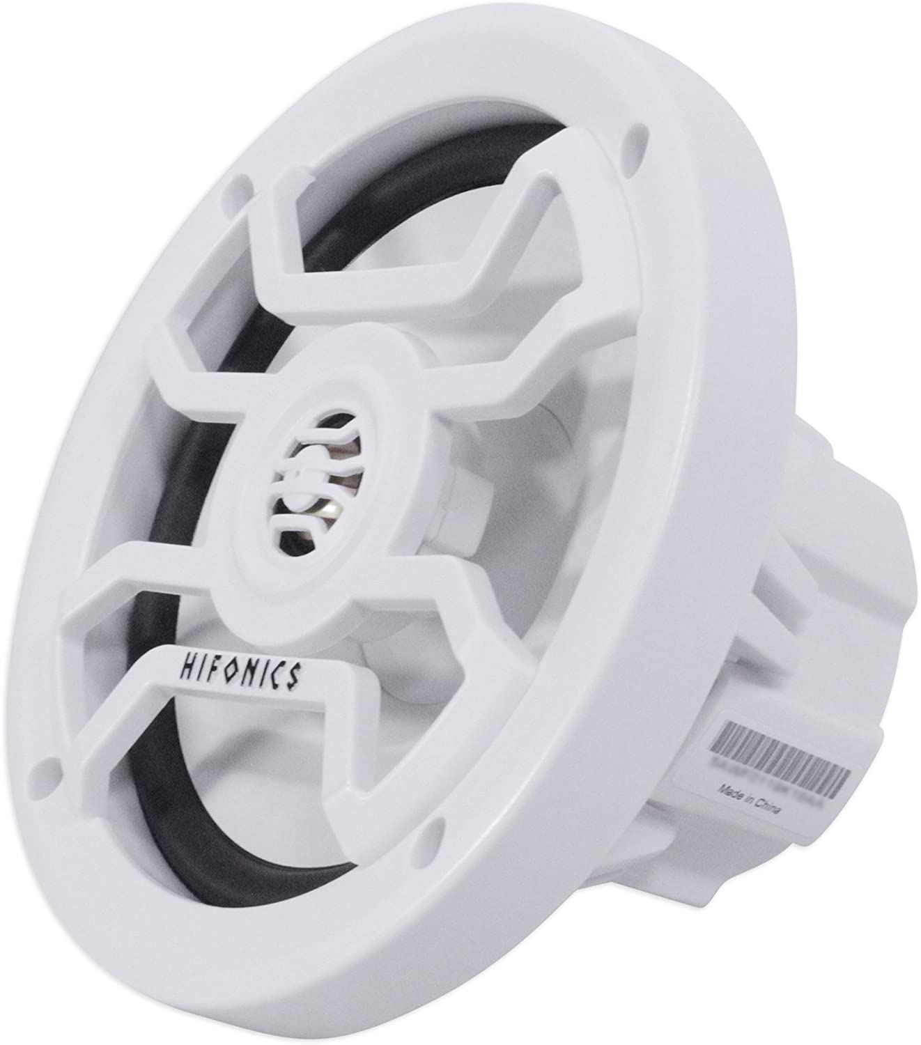 Hifonics TPS-CM65W White 6.5 inch 120 Watt Coaxial Waterproof Marine Speakers - Image 2