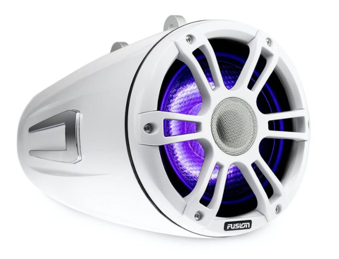 Fusion SG-FLT882SPW 8.8" Signature Series 3 White 330 Watt Waterproof Wake Tower Speakers With CRGBW Accent Lighting - Image 4