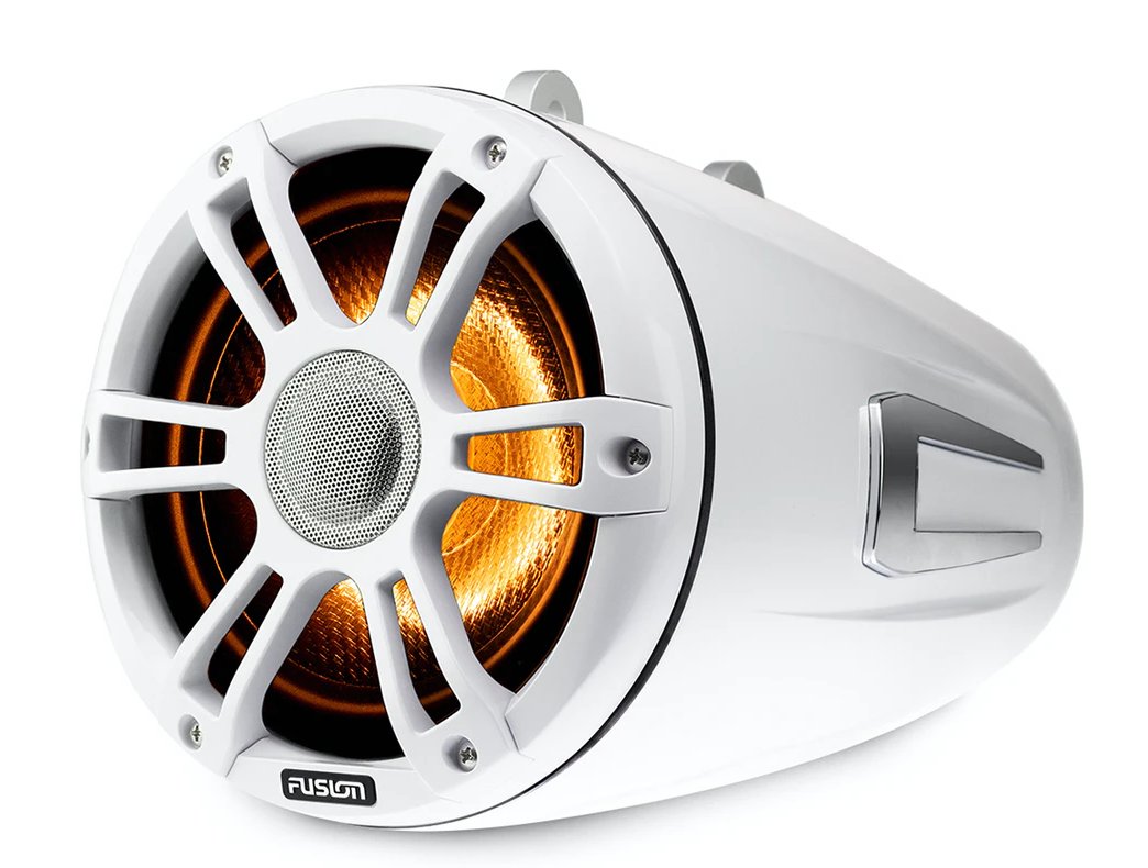 Fusion SG-FLT882SPW 8.8" Signature Series 3 White 330 Watt Waterproof Wake Tower Speakers With CRGBW Accent Lighting - Image 5
