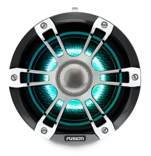 Fusion SG-FLT882SPC 8.8" Signature Series 3 Black 330 Watt Waterproof Wake Tower Speakers With CRGBW Accent Lighting - Image 4