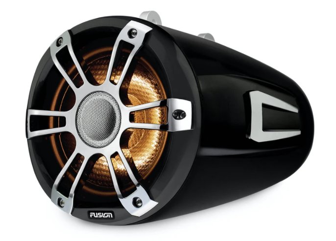 Fusion SG-FLT882SPC 8.8" Signature Series 3 Black 330 Watt Waterproof Wake Tower Speakers With CRGBW Accent Lighting - Image 5