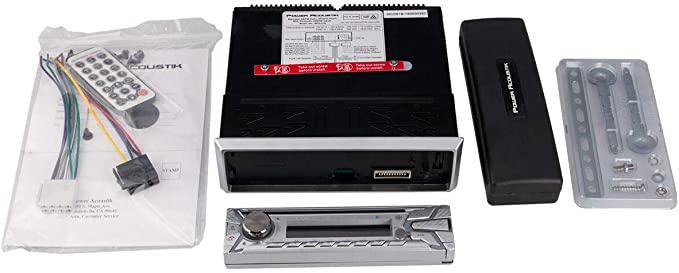 Power Acoustik PKGMCD51B AM/FM Radio Receiver CD Player USB Port, Bluetooth Compatible Marine Stereo With 4 Waterproof Speakers - Image 4