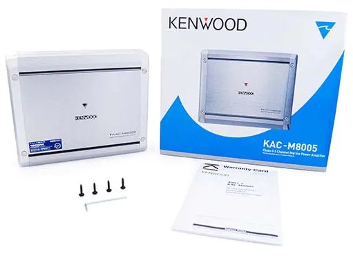 Kenwood KAC-M8005 5 Channel Digital 1600 Watt Marine Amplifier - Image 5