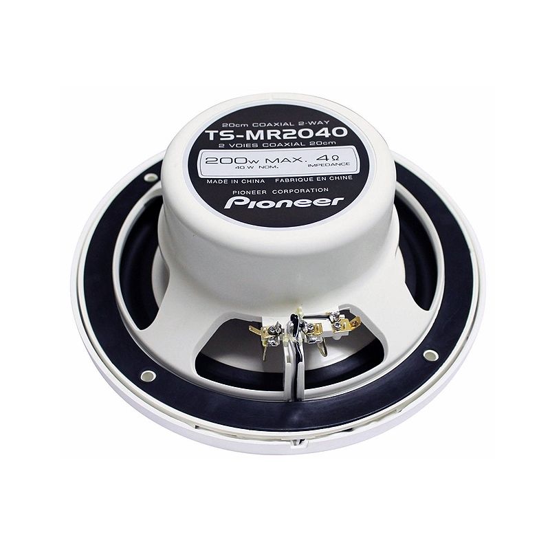 Pioneer TSMR2040 8" Coaxial (Pair) Waterproof Marine Speakers - Image 2