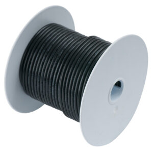 Ancor Black 2/0 AWG Battery Cable Tinned Copper – 50′