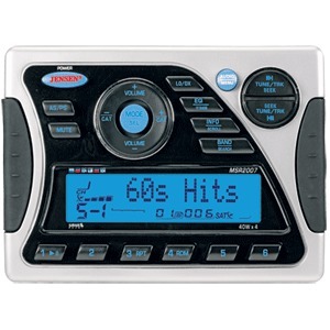 Jensen MSR2007 AM/FM Radio Receiver iPod Control Sirius Satellite Radio Ready Waterproof Marine Stereo