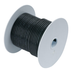 Ancor Black 4/0 AWG Tinned Copper Battery Cable – 50′