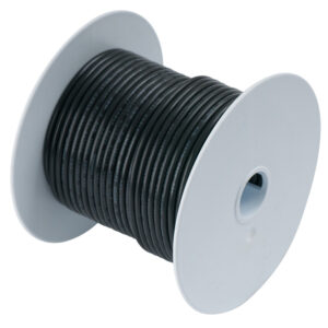 Ancor Black 4 AWG Tinned Copper Battery Cable – 50′