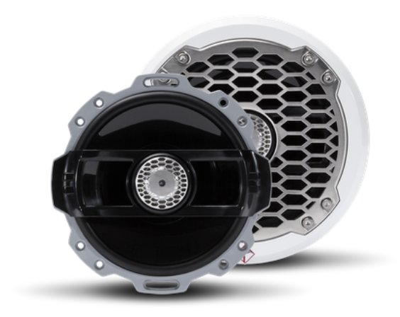 Rockford Fosgate PM282 White/Silver 8" 200 Watt Coaxial/Component (Pair) Waterproof Marine Speakers - Image 4