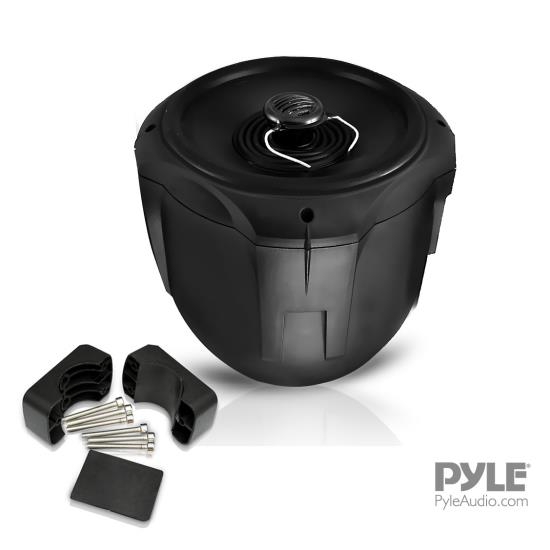 Pyle PLMRB65 Black 6.5" 200 Watt Waterproof Wakeboard Tower Marine Speakers - Image 5