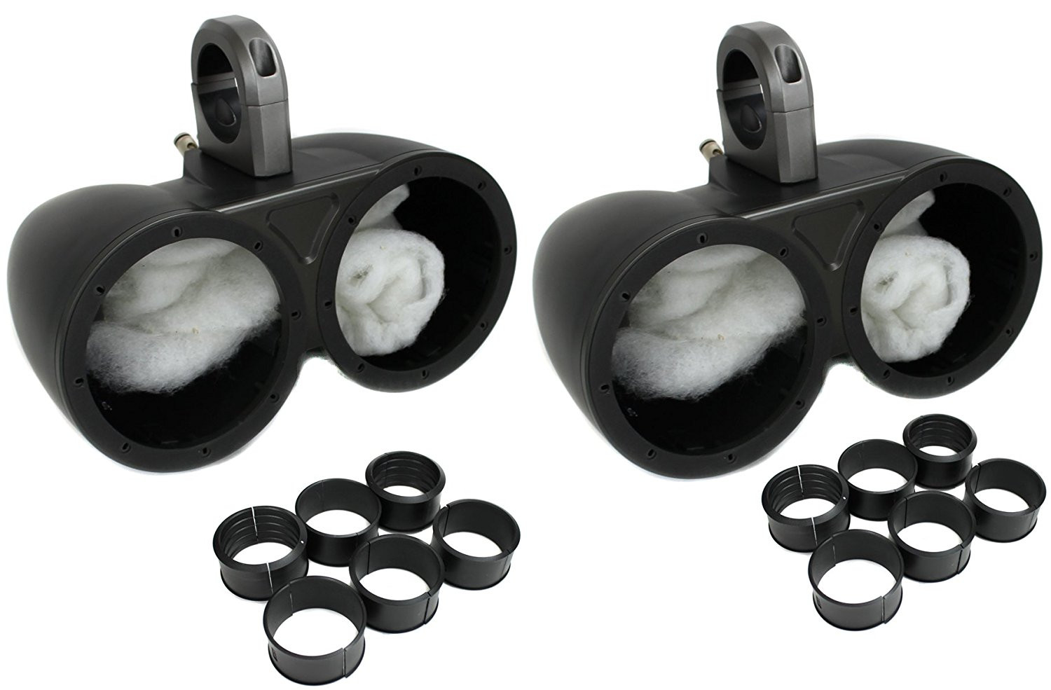 Kicker 12KMTED Dual Speaker Enclosures For Wakeboard Towers - Image 3