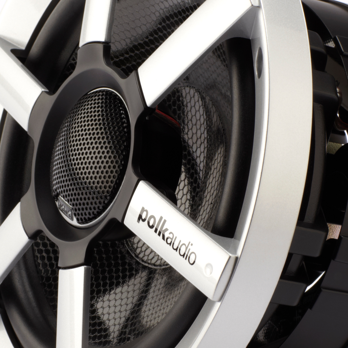 Polk Audio MM651UMBS 6.5" 200 Watt Coaxial Waterproof Marine Speakers - Image 2