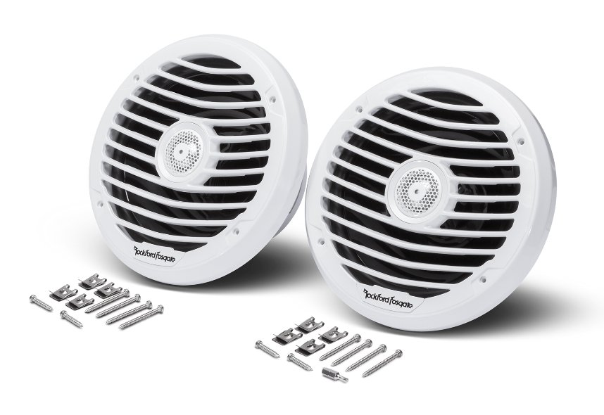 Rockford Fosgate PM282X Punch White 8" Coaxial 200 Watt Waterproof Marine Speakers - Image 2