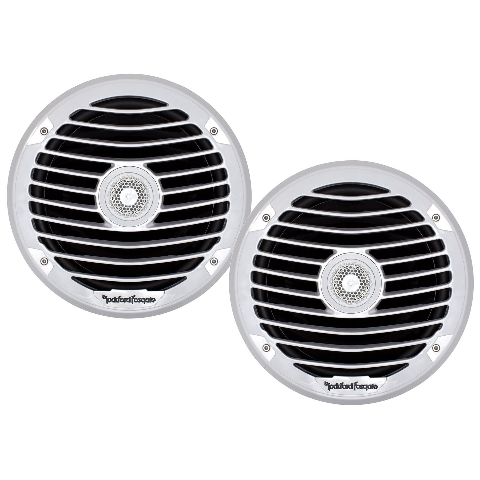 Rockford Fosgate PM282X Punch White 8" Coaxial 200 Watt Waterproof Marine Speakers