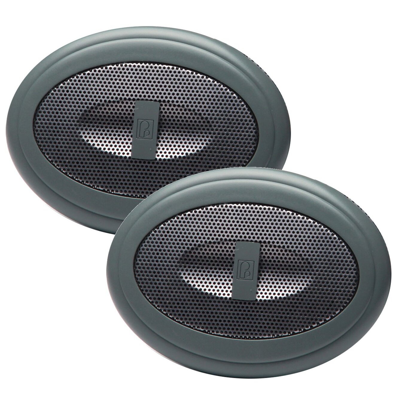 Poly-Planar MA50G Gray 2.5" Waterproof Marine Speakers