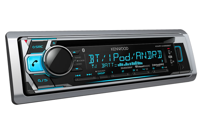Kenwood KMRD368BT Marine Stereo - Image 2