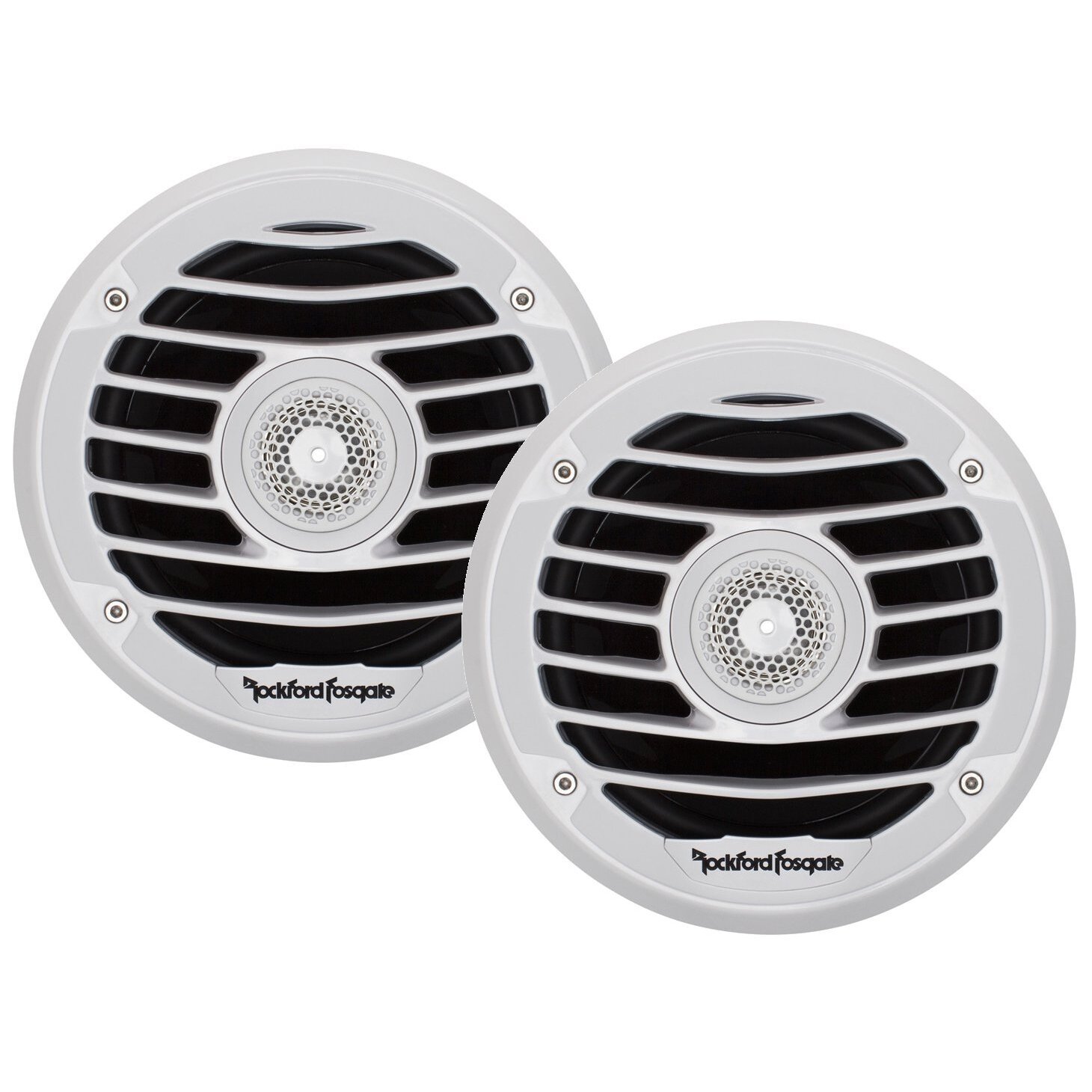 Rockford Fosgate PM2652X 6.5" White Coaxial 170 Watt Waterproof Marine Speakers