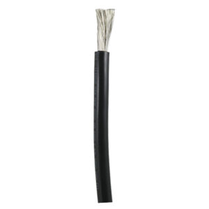 Ancor Tinned Copper Battery Cable, 3/0 AWG (81mm&sup2;) – Black – Sold By The Foot