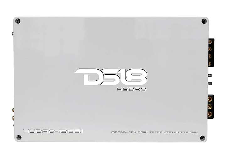 DS18 HYDRO-13001 Monoblock 1 Channel 1300 Watt Marine Amplifier - Image 2
