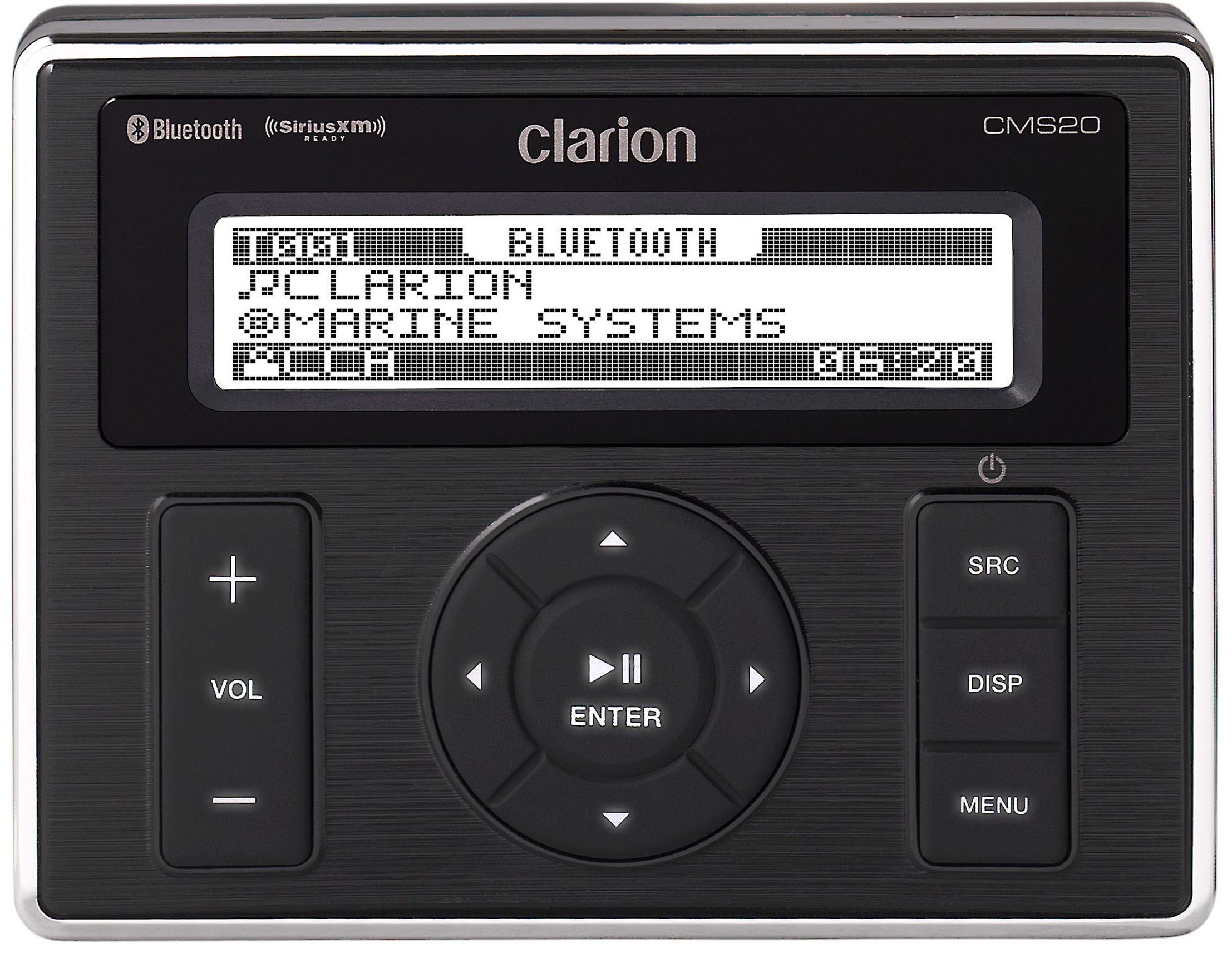 Clarion CMS20 AM/FM Radio Receiver USB Port iPhone Control Weather Band SiriusXM Ready Bluetooth Waterproof Marine Stereo - Image 2