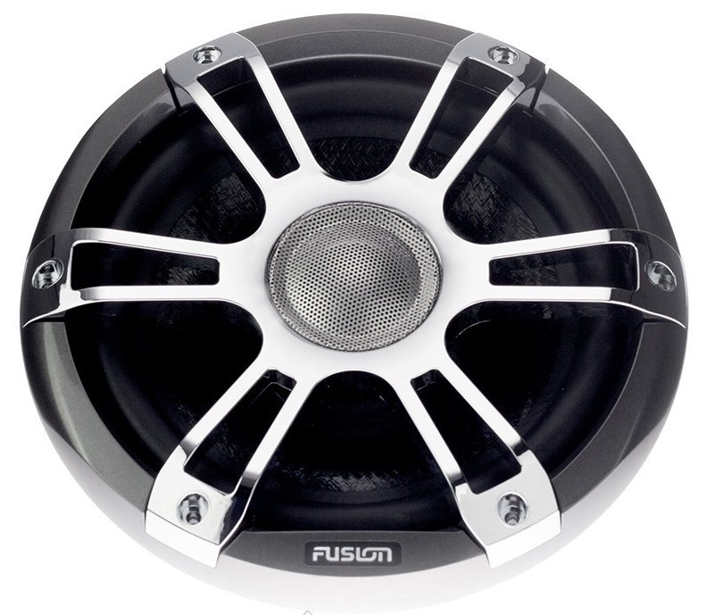 Fusion SG-CL65SPC Silver/Chrome 6.5" Signature Series 230 Watt Waterproof Marine Speakers With LED Accent Lighting - Image 5