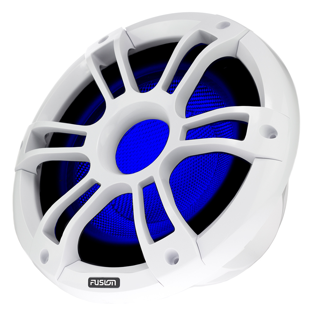 Fusion SG-SL101SPW 10" 450W Sports White Marine Subwoofer w/LEDs 010-01428-22