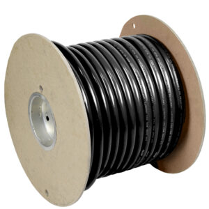 Pacer Black 4/0 AWG Battery Cable – 100'