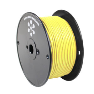 Pacer Yellow 16 AWG Primary Wire – 250'