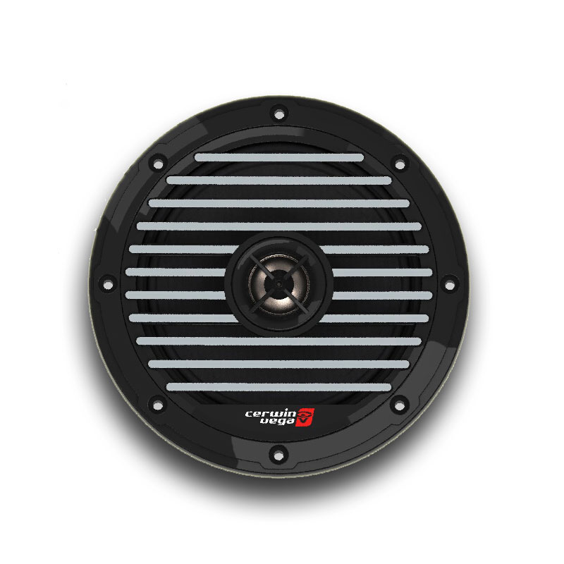 Cerwin Vega SM8 8" Stroker Coaxial 3 Way 400 Watt Waterproof Marine Speakers With LED Accent Lighting - Image 4
