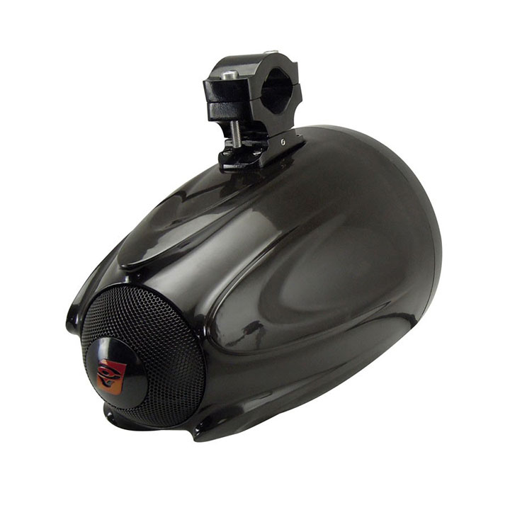 Cerwin Vega SMC65B 6.5" Black Stroker Coaxial 3-way 400 Watt Waterproof Marine Wakeboard Tower Speakers - Image 2