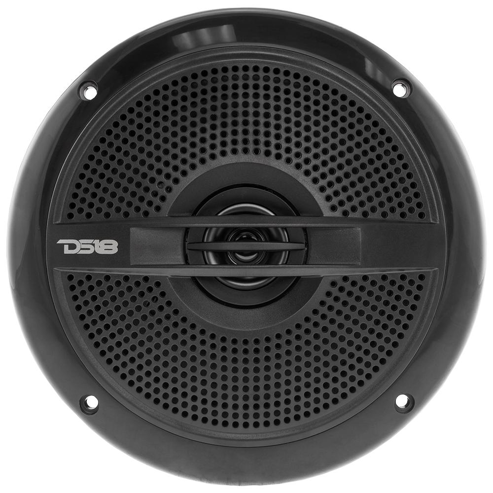 DS18 HYDRO65BK 6.5" Black 380 Watt Waterproof Marine Speakers - Image 2